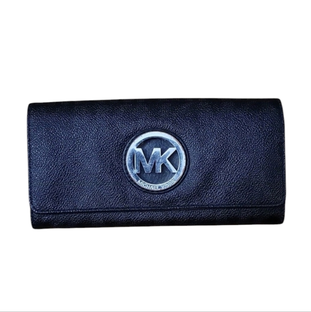 Michael Kors Jet Set Monogram Bifold Wallet EUC